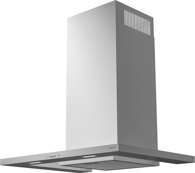 Zephyr ZMOE30BS 30 Inch Wall Mount Convertible Range Hood with Gla...