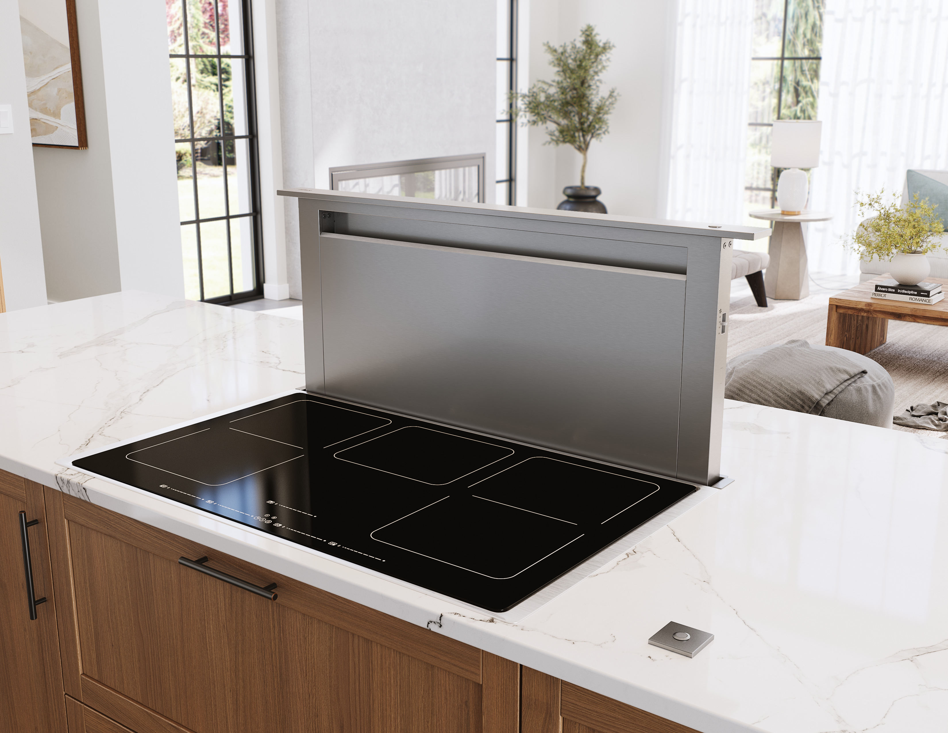 Zephyr ZTVE36AS Treviso Downdraft Stainless Steel | Plesser's