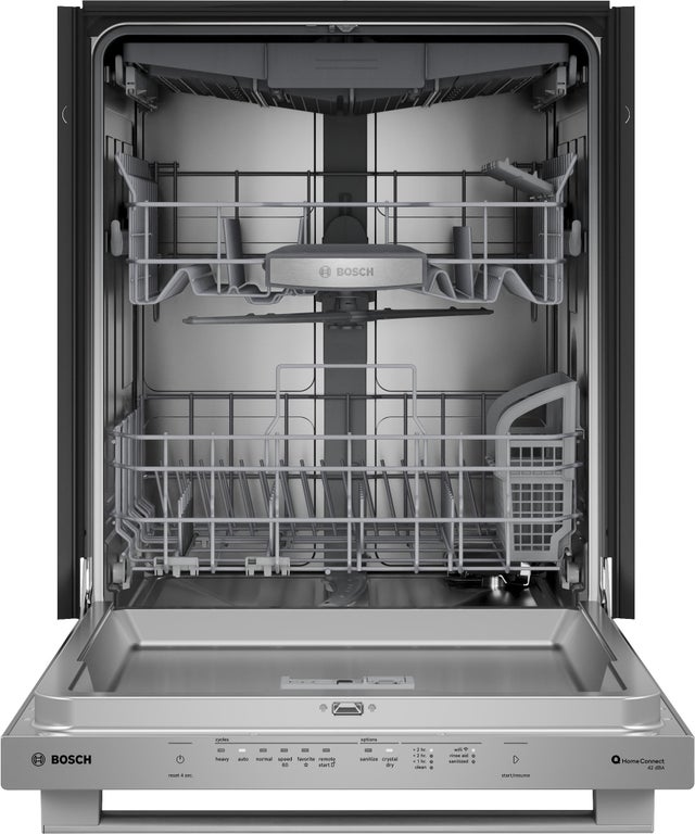 Bosch SHX78DM5N 24 Inch Fully Integrated Built-In Smart Dishwasher...