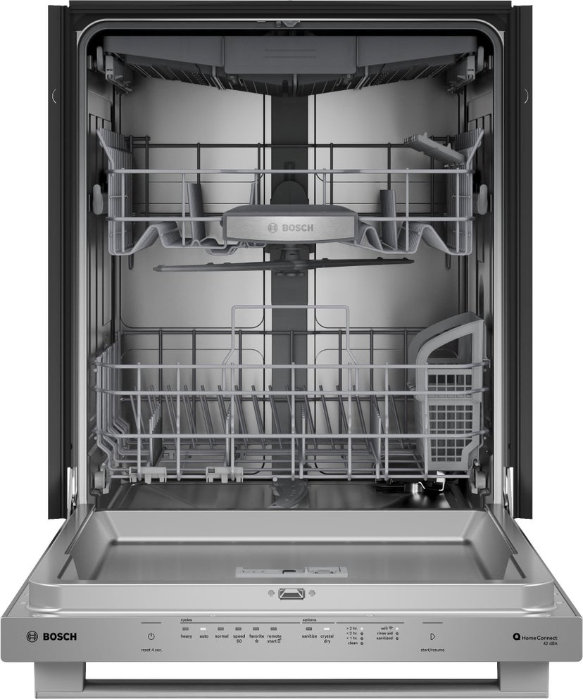 Bosch SHX78DM5N 24 Inch Fully Integrated Built-In Smart Dishwasher...