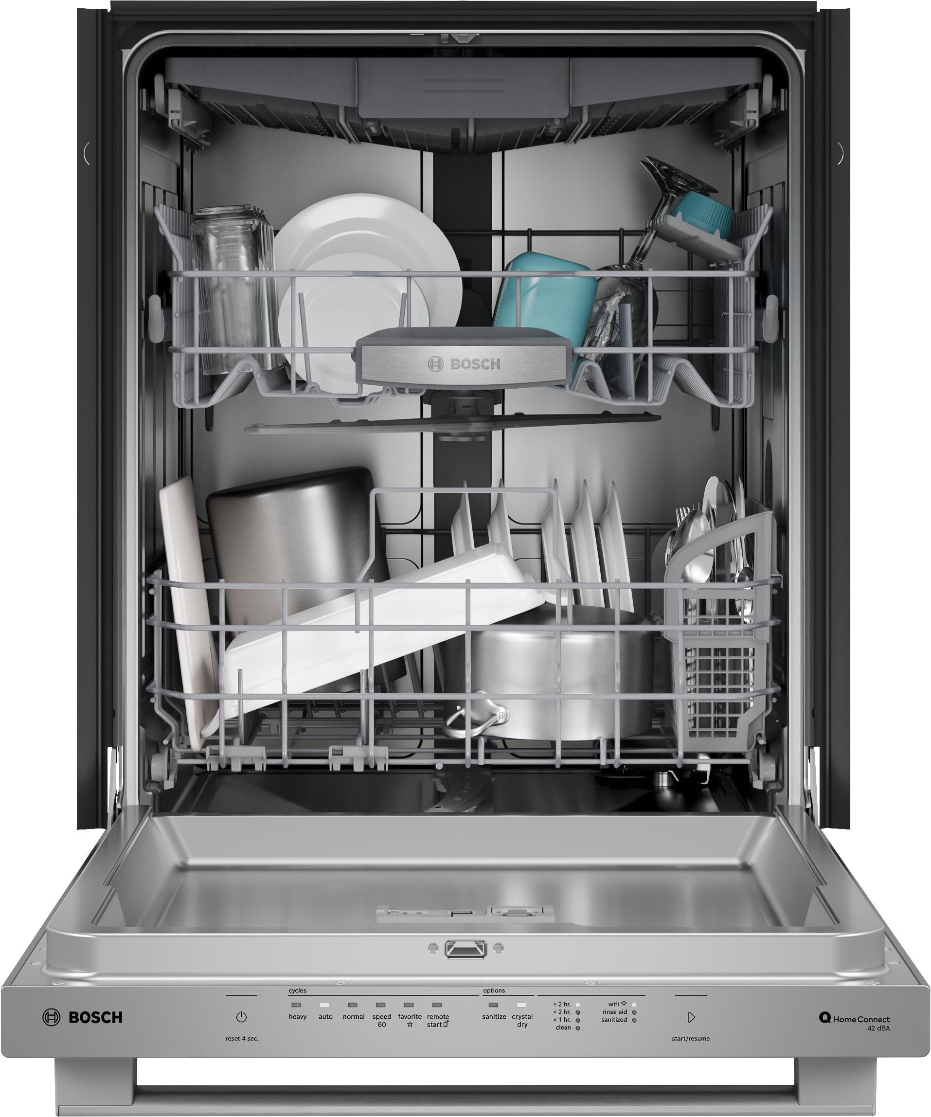 Bosch SHX78DM5N 24 Inch Fully Integrated Built-In Smart Dishwasher