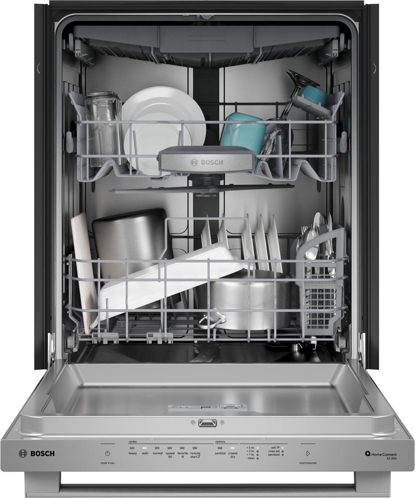 Bosch SHX78DM5N 24 Inch Fully Integrated Built-In Smart Dishwasher...