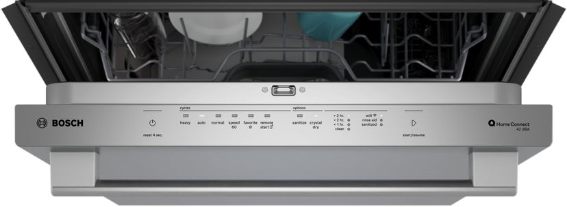 Bosch SHX78DM5N 24 Inch Fully Integrated Built-In Smart Dishwasher...