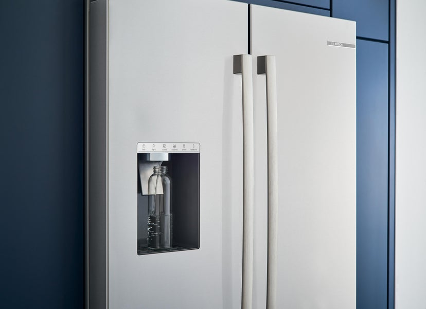 Bosch B36FD50SNS 36 Inch, 26 Cu. Ft. Freestanding French Door Botto...