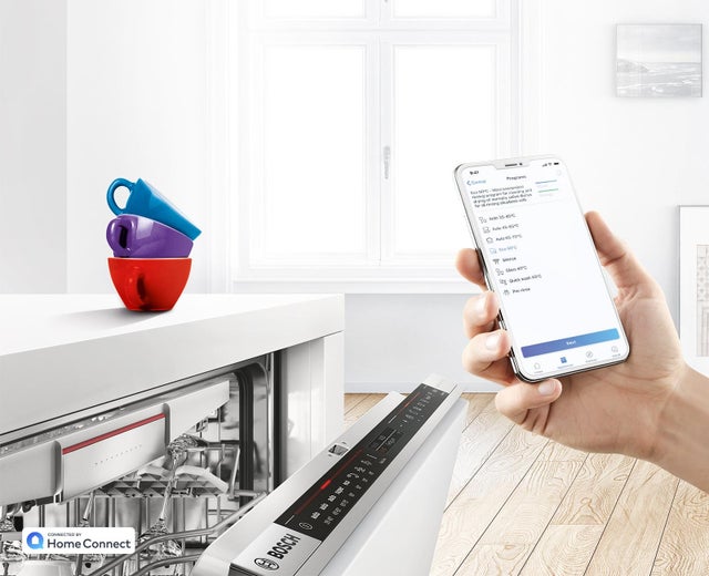 Bosch SGV43C53UC 24 Inch Fully Integrated Built-In Panel Ready Smar...