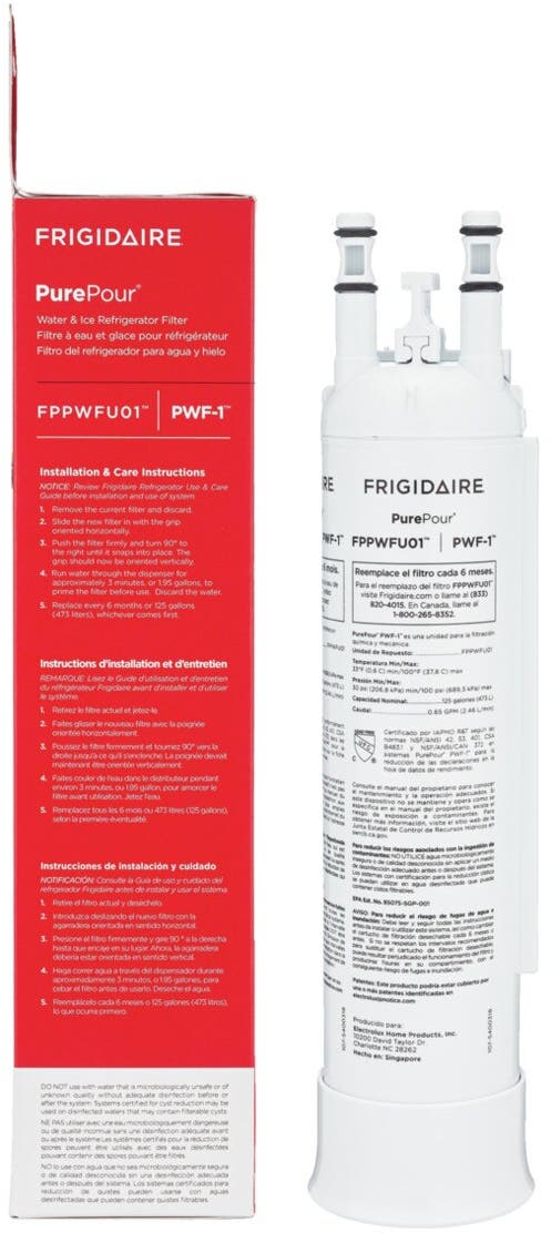 Frigidaire FPPWFU01 White
