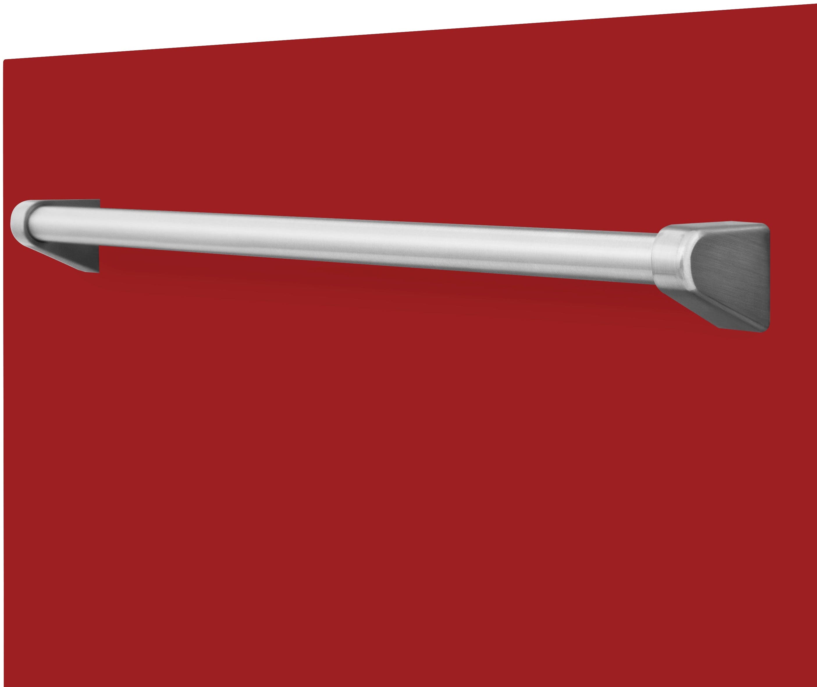 Zline DPMTWM24 White Matte With Traditional Handle