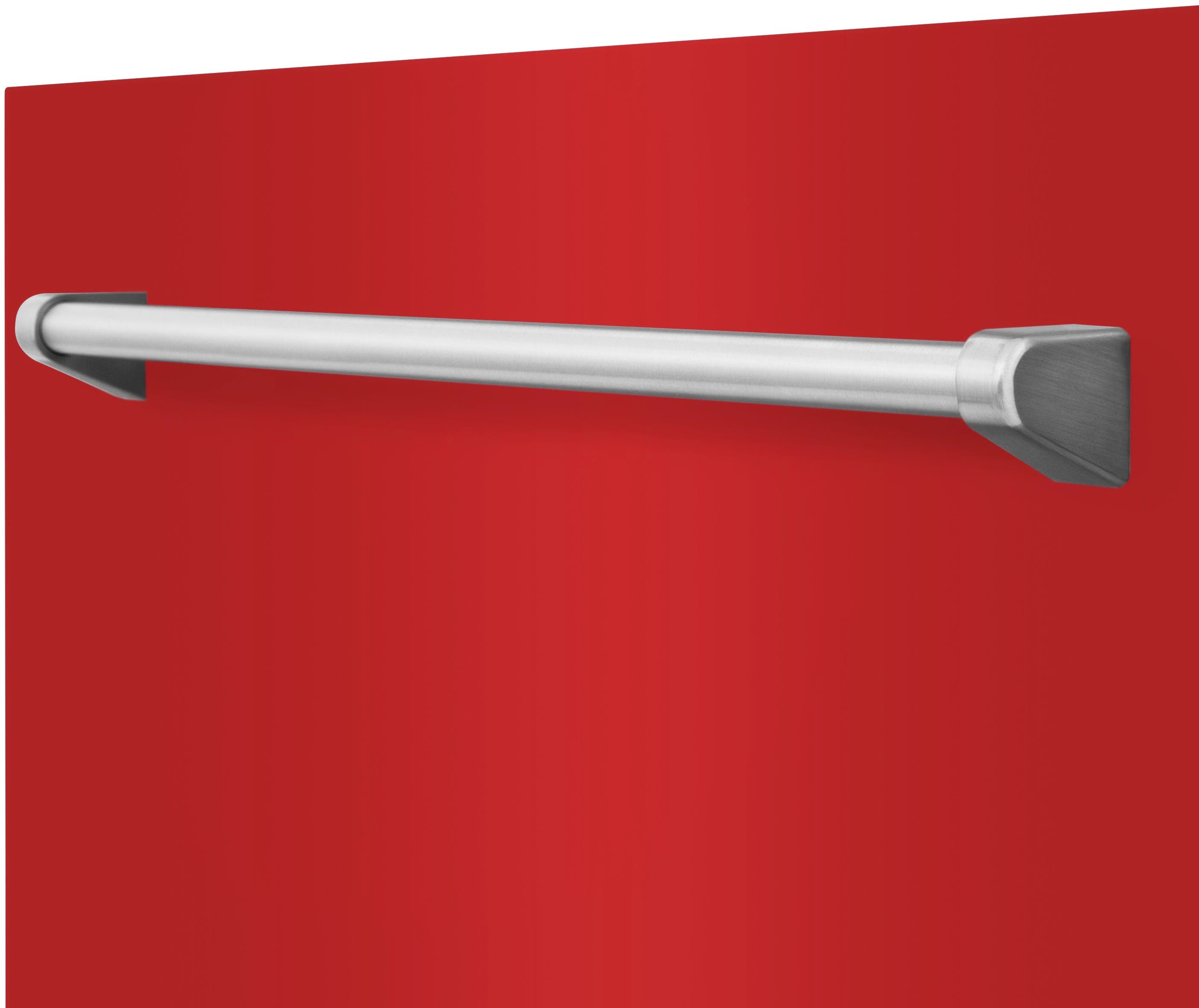 Zline DPMTWM24 White Matte With Traditional Handle