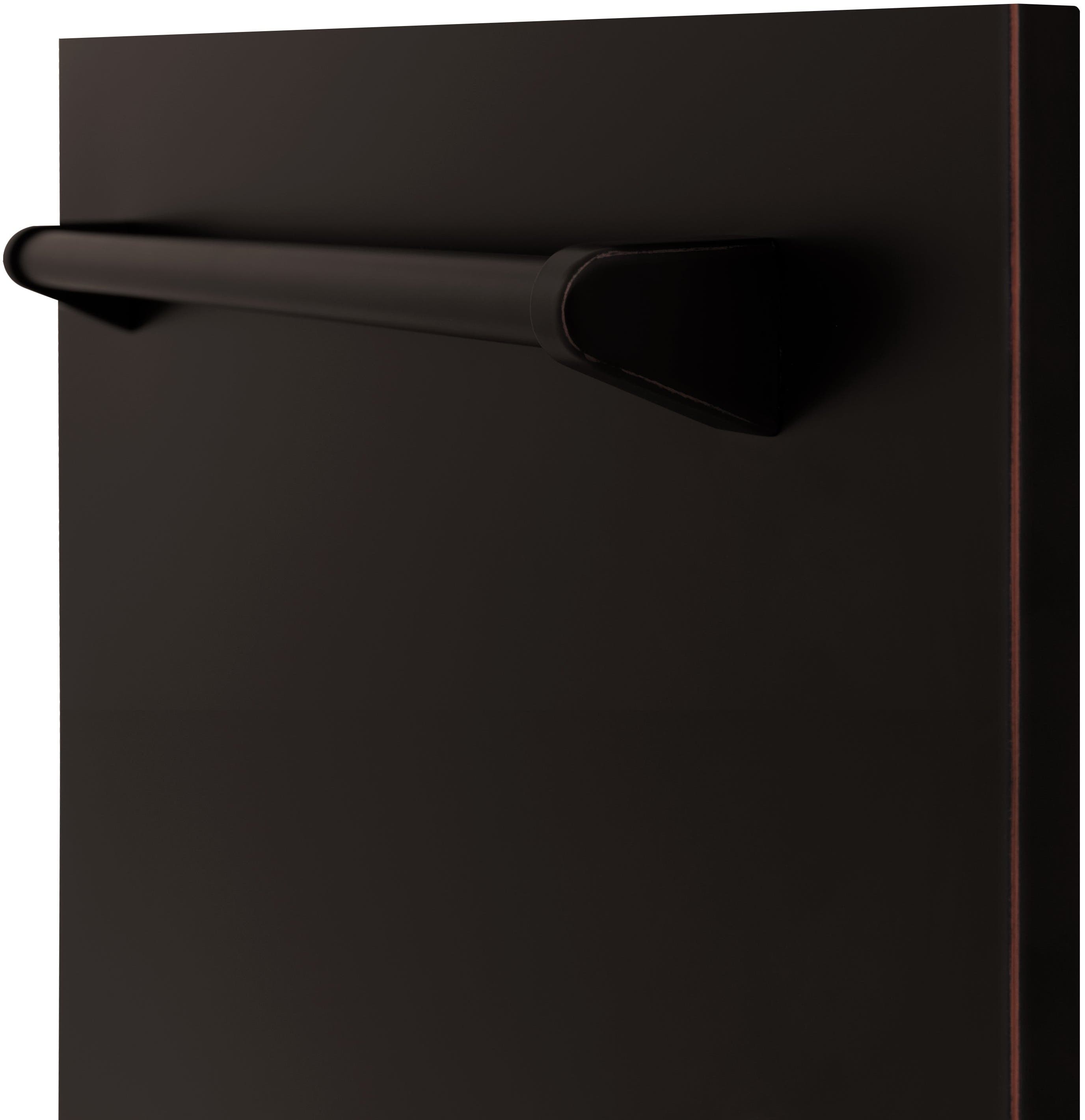 Zline DPMTWM24 White Matte With Traditional Handle