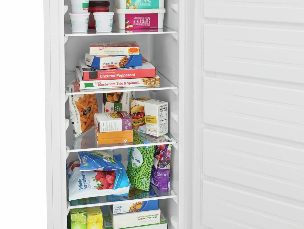 Frigidaire FFUE0725AW 22 Inch Freestanding Upright Freezer White