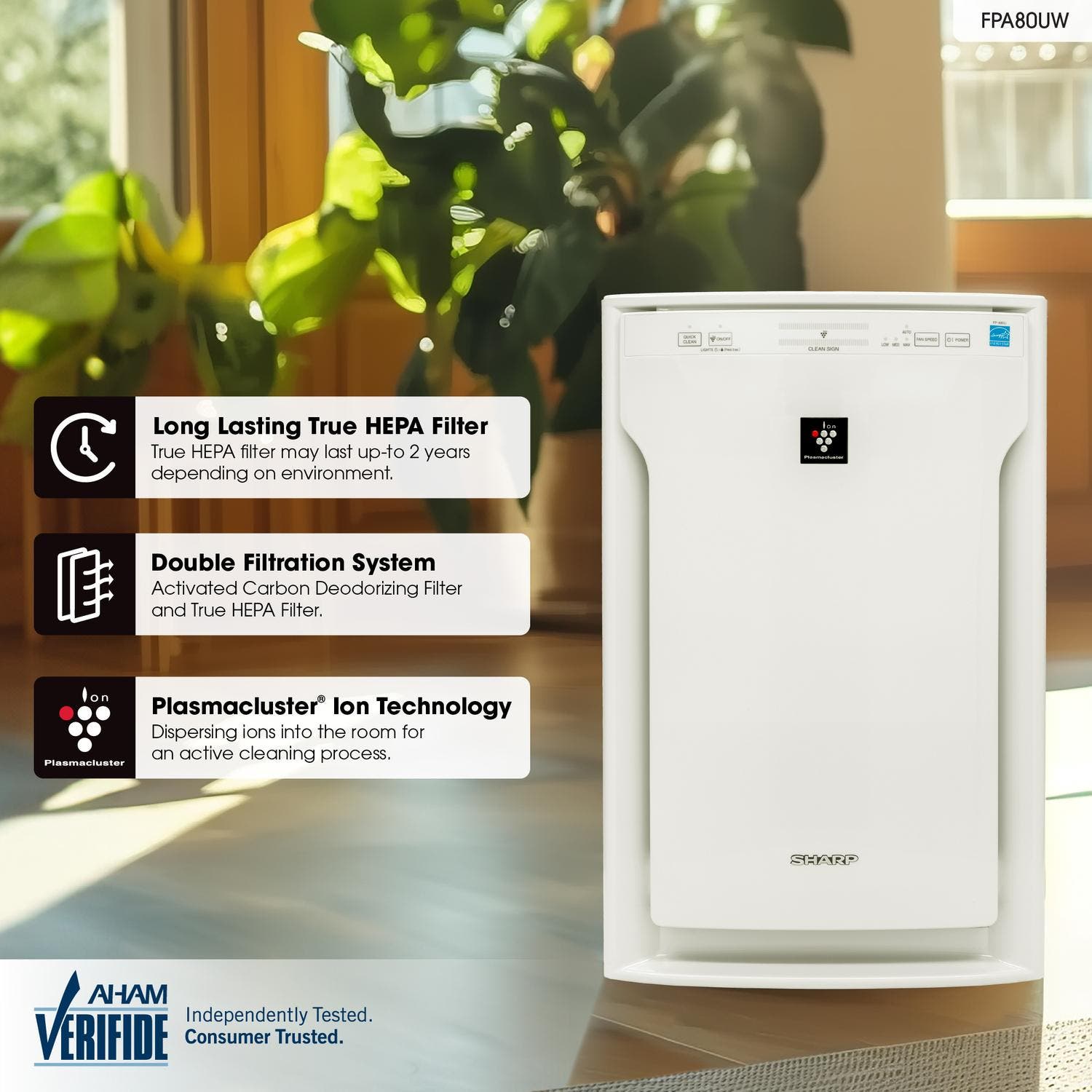 Sharp FPA80UW White