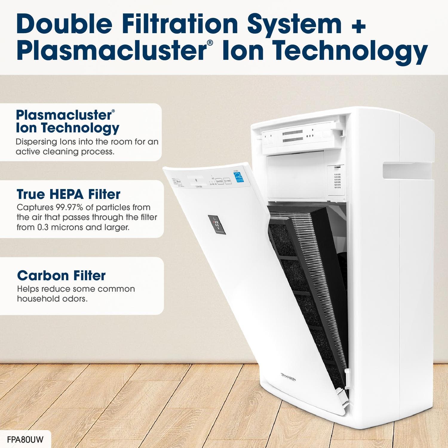 Sharp FPA80UW White