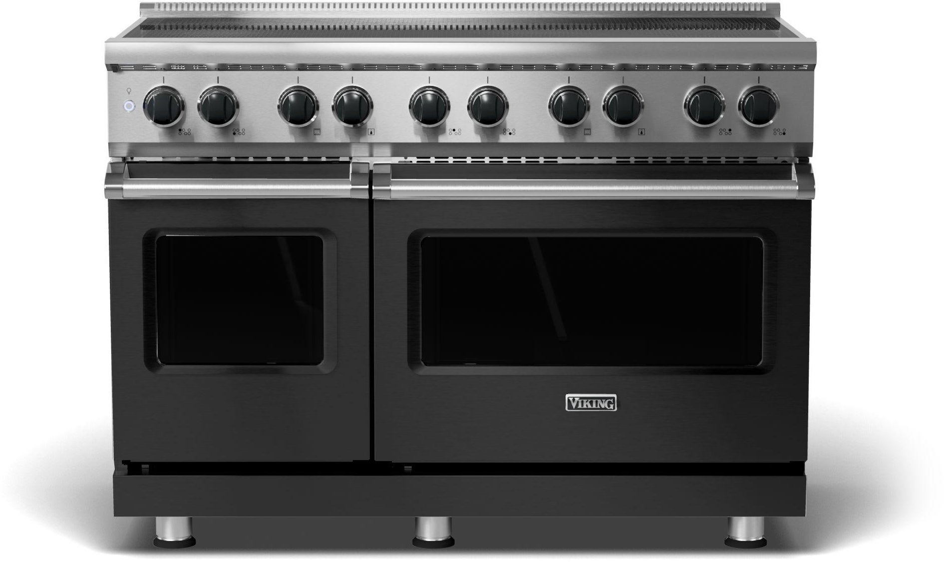Viking VIR54836BCS 48 Inch Freestanding Induction Range Cast Black