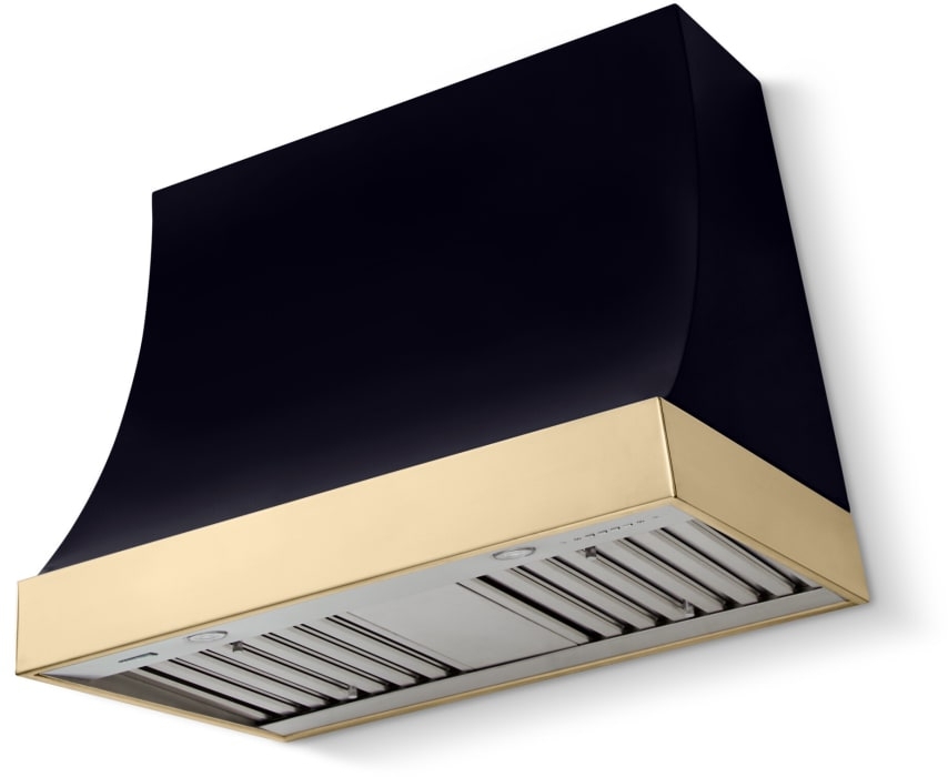 Matte Black, Polished Brass