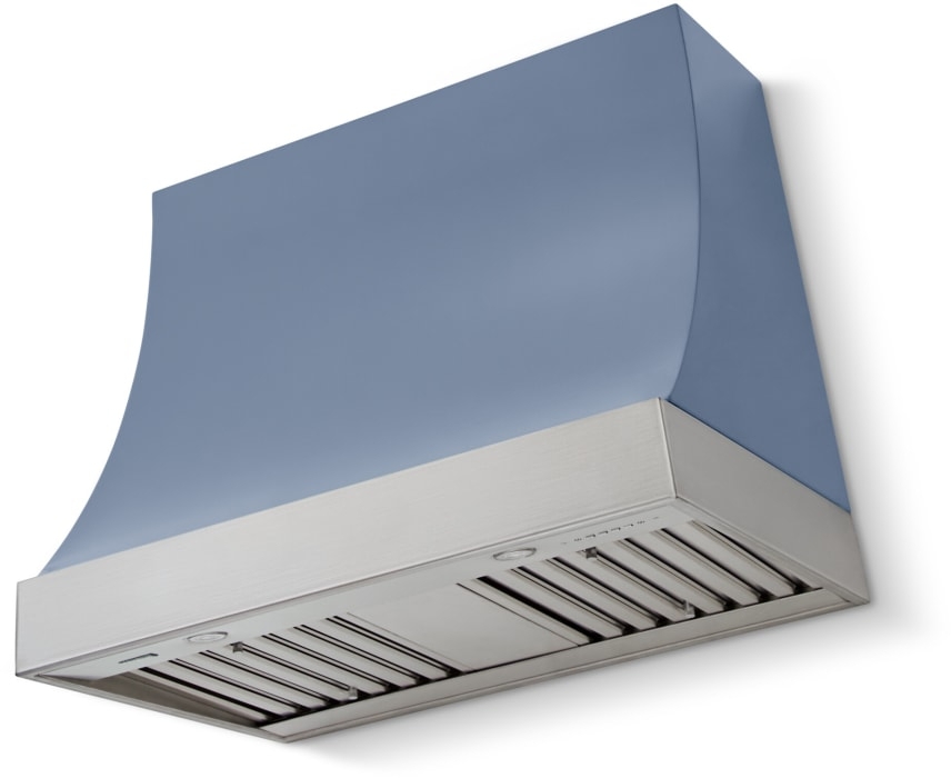 Provence Blue, Satin Chrome