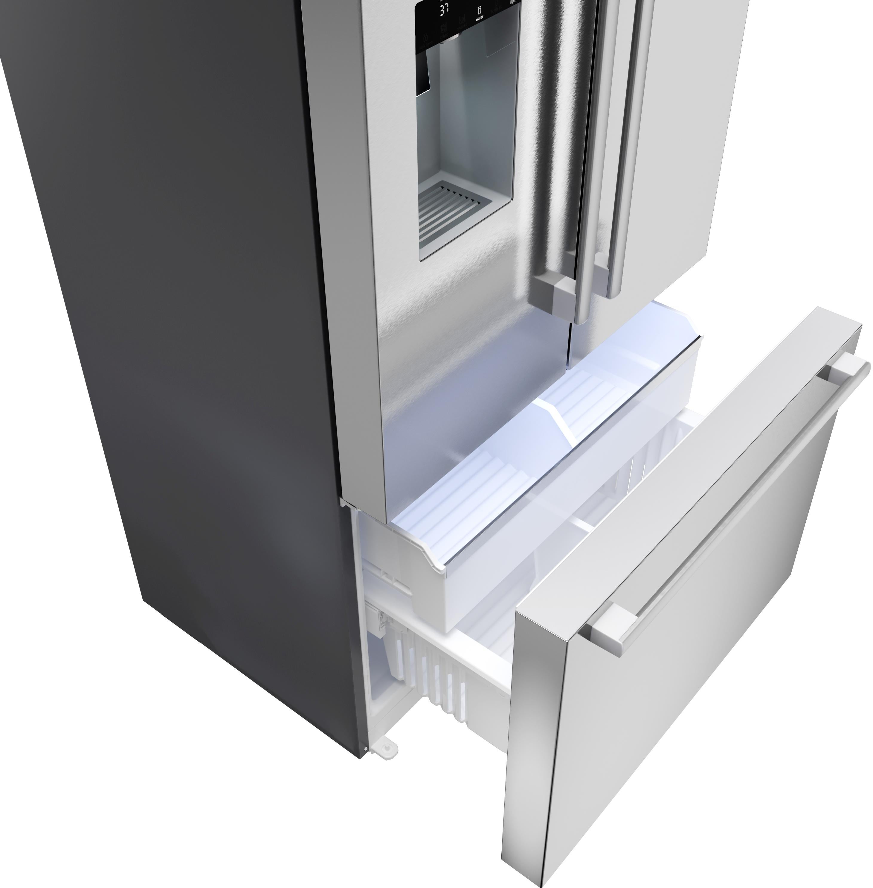 Bosch B36CD52SNS 36 Inch Freestanding French Door Smart