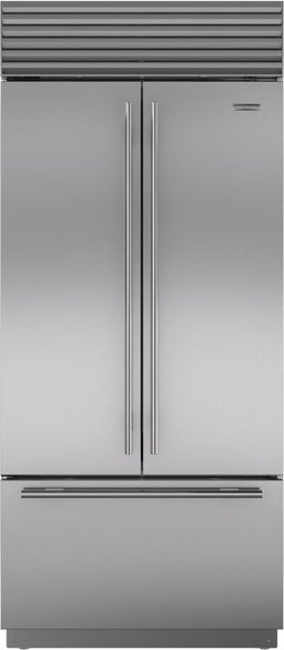 Stainless Steel, Tubular Handle, Internal Dispenser