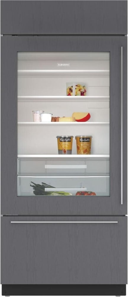 Sub Zero CL3650UGOL 36 Inch Built-In Bottom Mount Smart Refrigerator w...