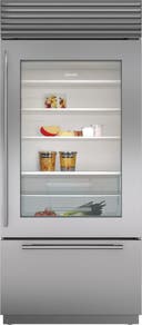 36 Inch Built-In Bottom Mount Smart Refrigerator with 20.8 cu. ft. Total Capacity, Split Climate™, ClearSight™ LED Lighting System, Night Mode, Automatic Ice Maker, and Star-K Certified