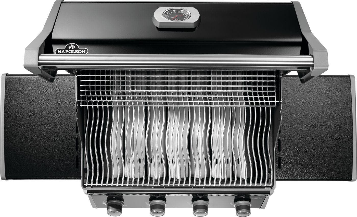 Napoleon R525PK2SS Black With Stainless Steel Grids, Liquid Propane