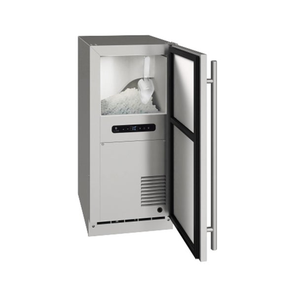 Coyote C115CICE 15 Inch Outdoor Crescent Ice Machine: Stainless