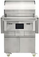 Next-Gen Built-In Pellet Grill with Cart, Digital Touch Screen, 3 Temperature Probes, Dual Fan, Timer, Smart Drop™ Pellet Feed, and Versa-Rack™