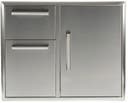 31 Inch 2 Drawer Cab And Single Door Combo Drawer