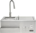 30 Inch Refreshment Center With Sink, Faucet, DI Cooler