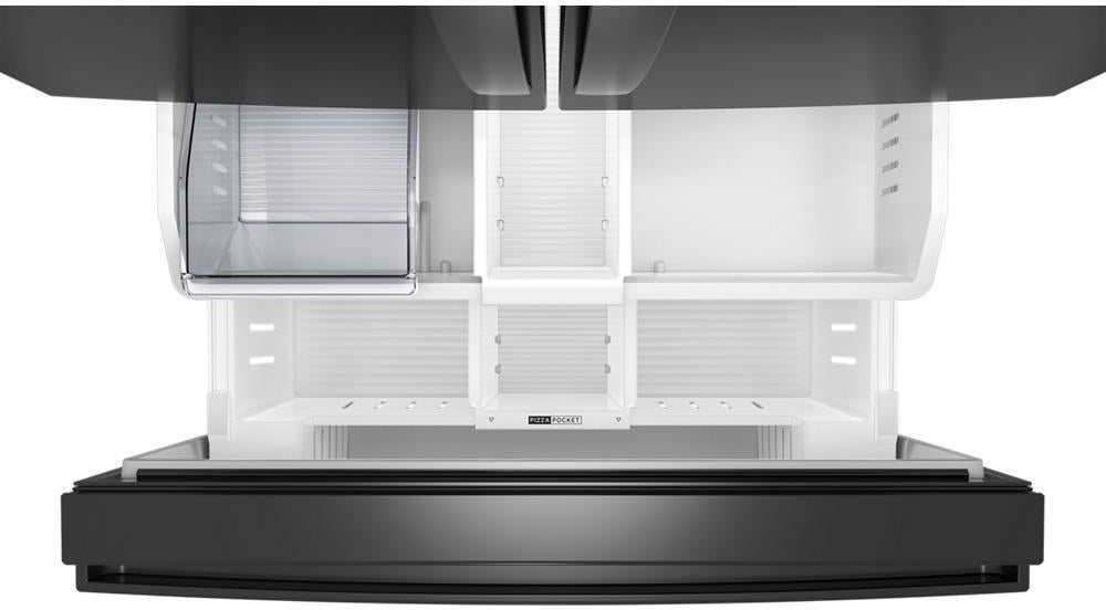 Whirlpool WRFF3136SB 36 Inch Freestanding French Door Bottom Mount
