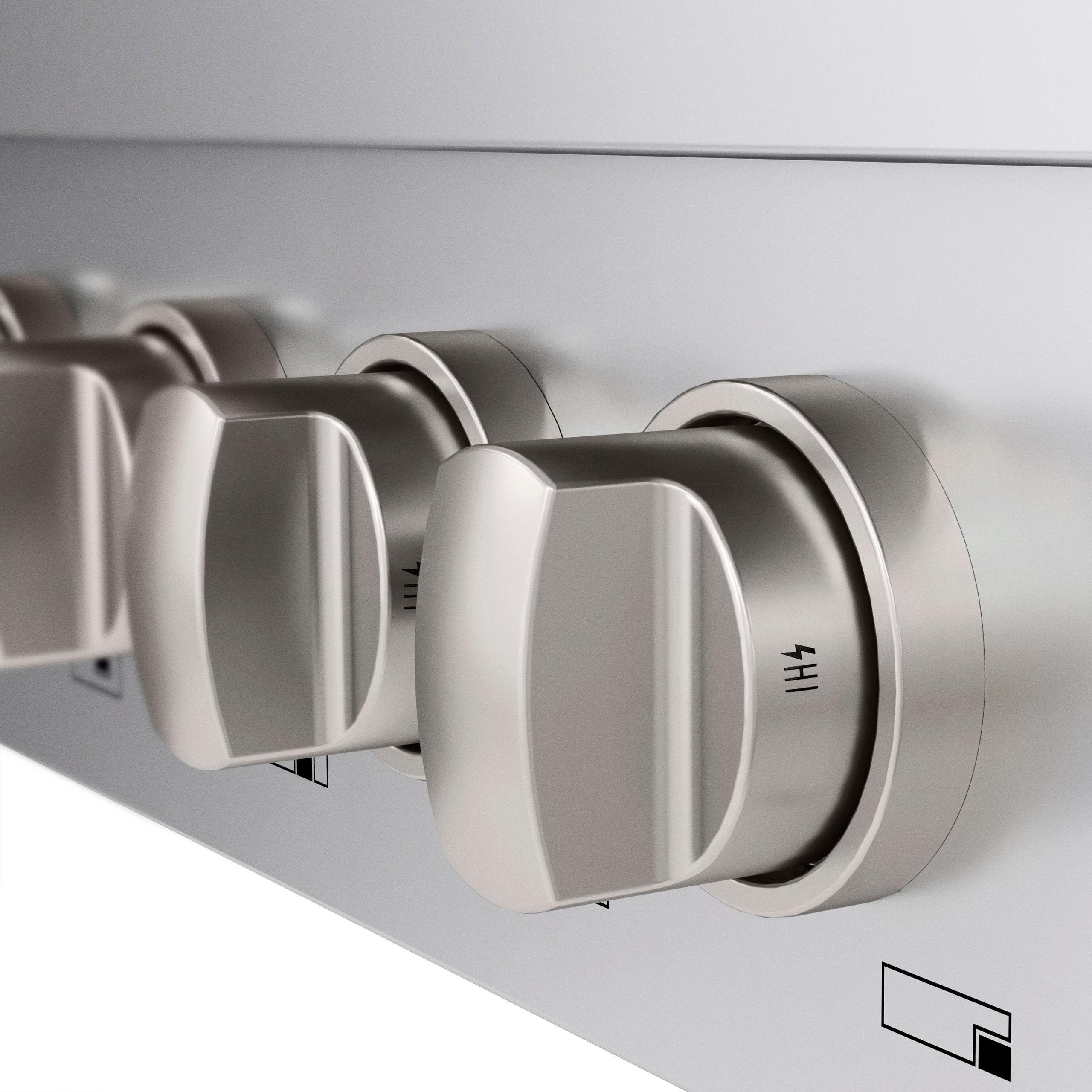 Zline SRTBR48 Stainless Steel With Brass Burners