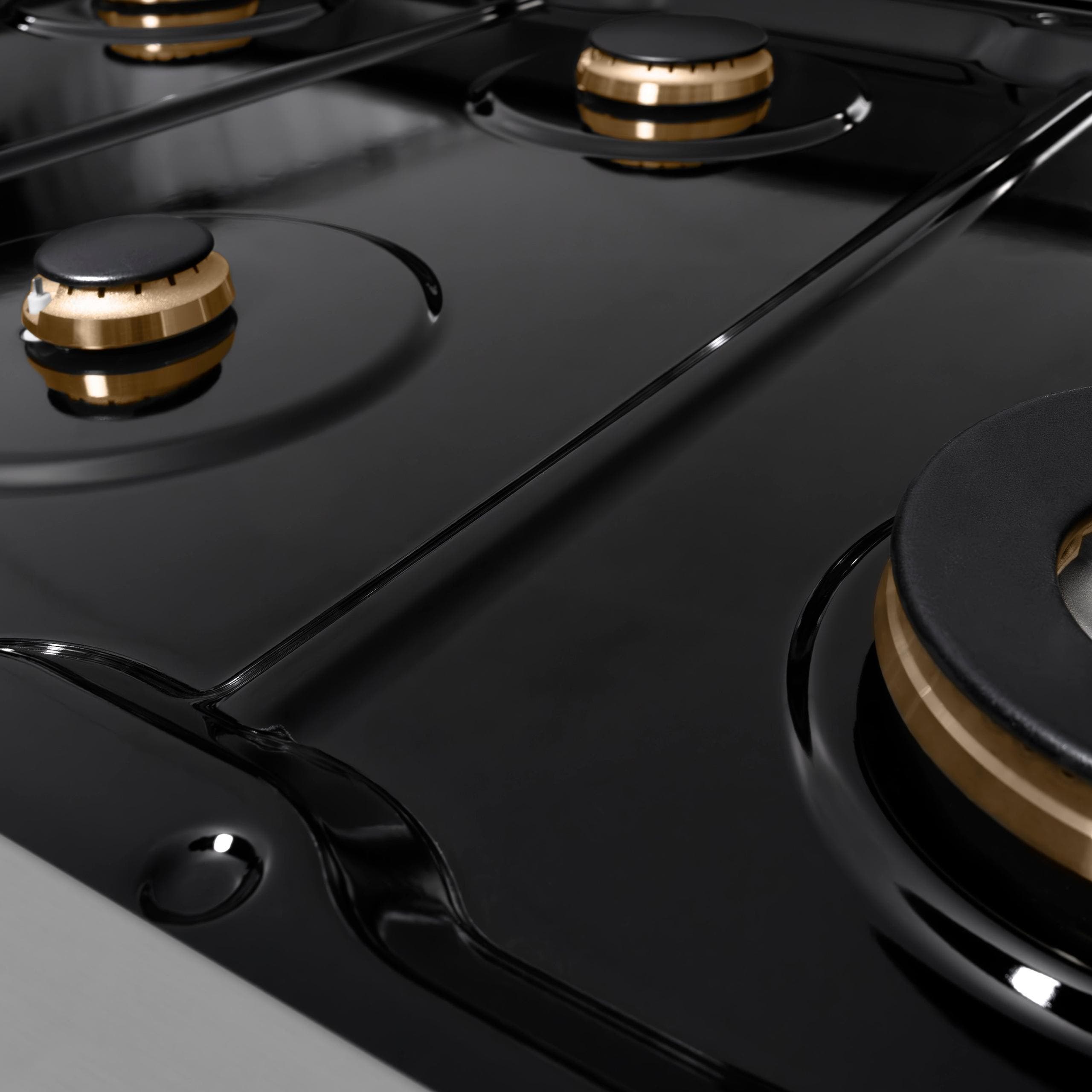 Zline SRTBR48 Stainless Steel With Brass Burners