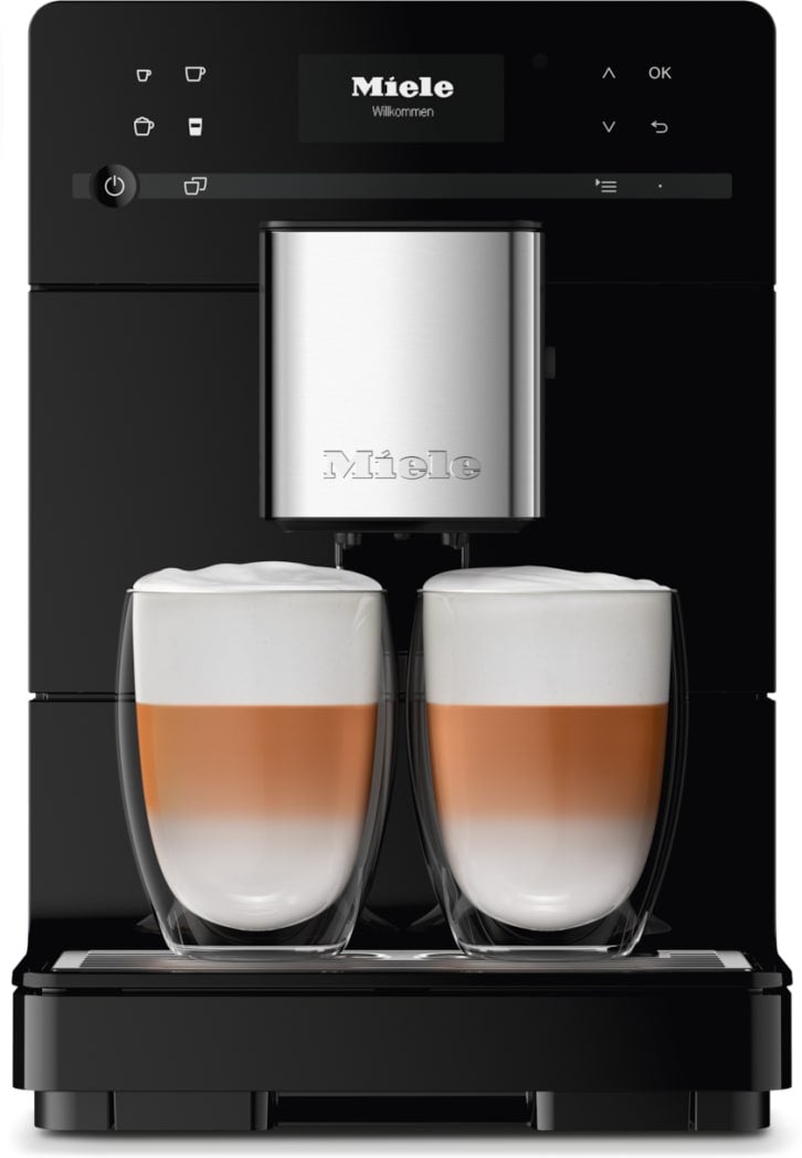 Miele CM5310OB 10 Inch Silence Countertop Coffee Machine Obsidian
