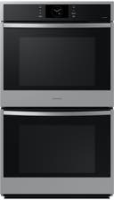 30 Inch Double Oven 5.1 cf Steam Cooking Dual Convection Air Fry Air Sous Vide LCD Controls Self Clean