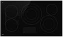 36 Inch Radiant Electric Cooktop With 5 Elements, Bridge Burner And Backlit LED Touch Controls