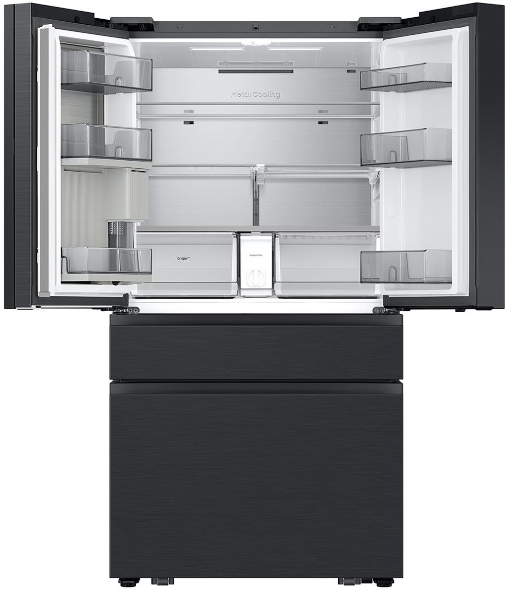Samsung RF90F23AECE Charcoal Glass/ Matte Black Steel
