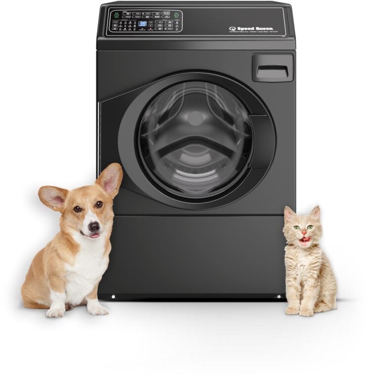 Speed Queen FF7010BN 27 Inch Front Load Washer Matte Black