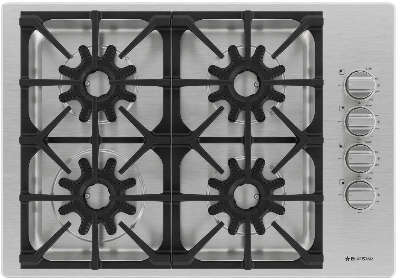 Bluestar BSDCTX8304B 30" X-8 Cooktop - Thumbnail 4
