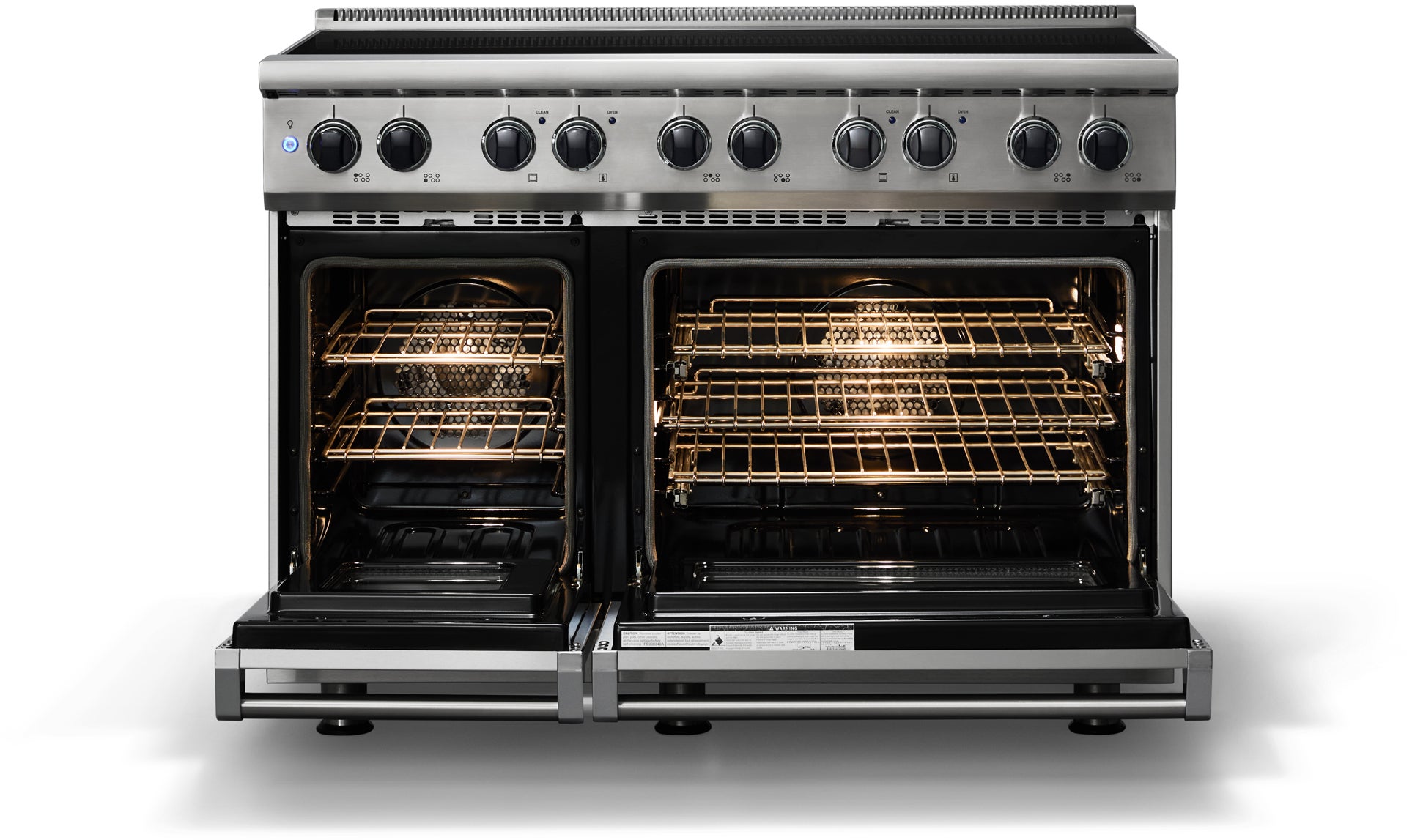Viking VIR54836BSS 48 Inch Freestanding Induction Range Stainless