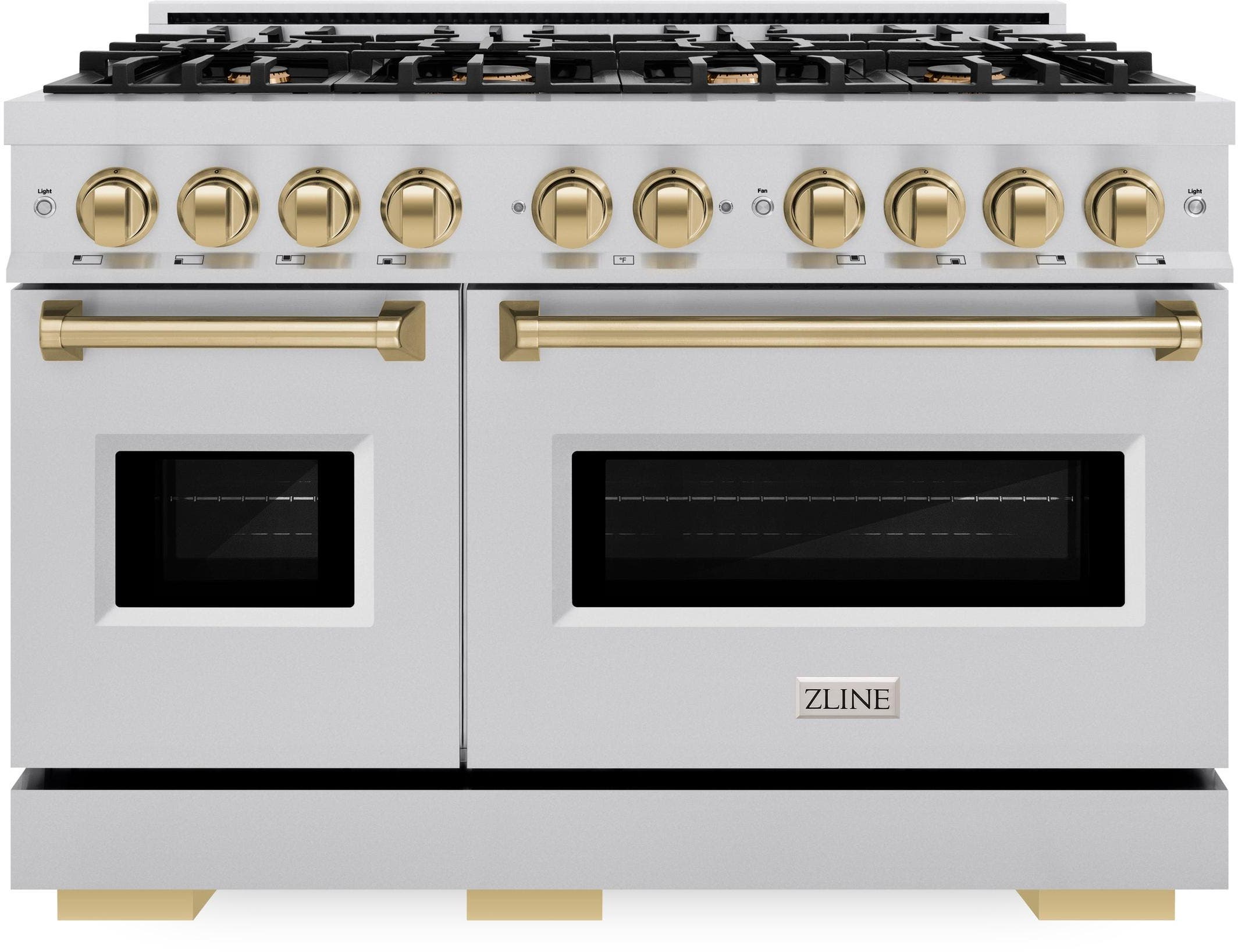 Zline CDRZ48CB Stainless Steel With Champagne Bronze Accents