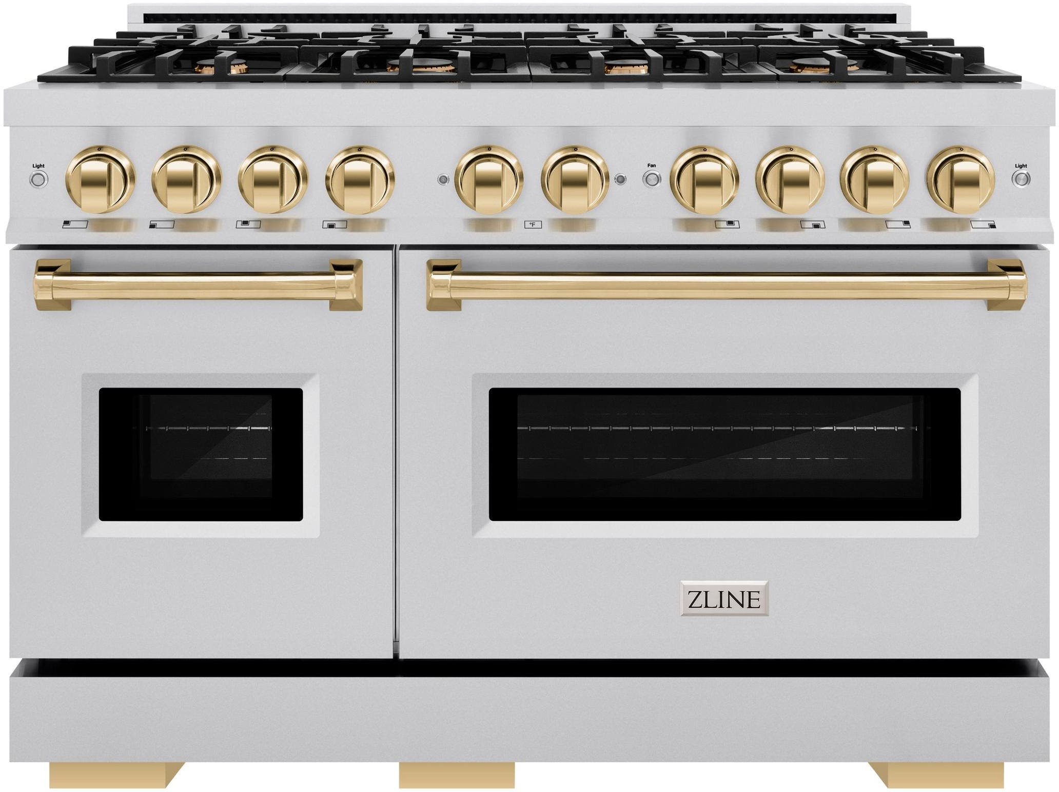 Zline CDRZ48G Stainless Steel With Polished Gold Accents