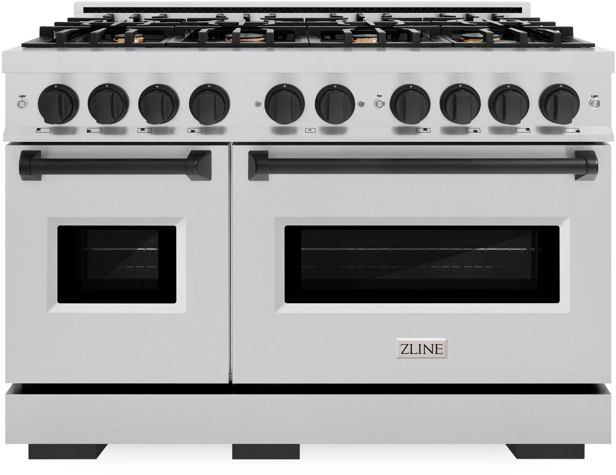 Zline CDRZ48MB Stainless Steel With Matte Black Accents