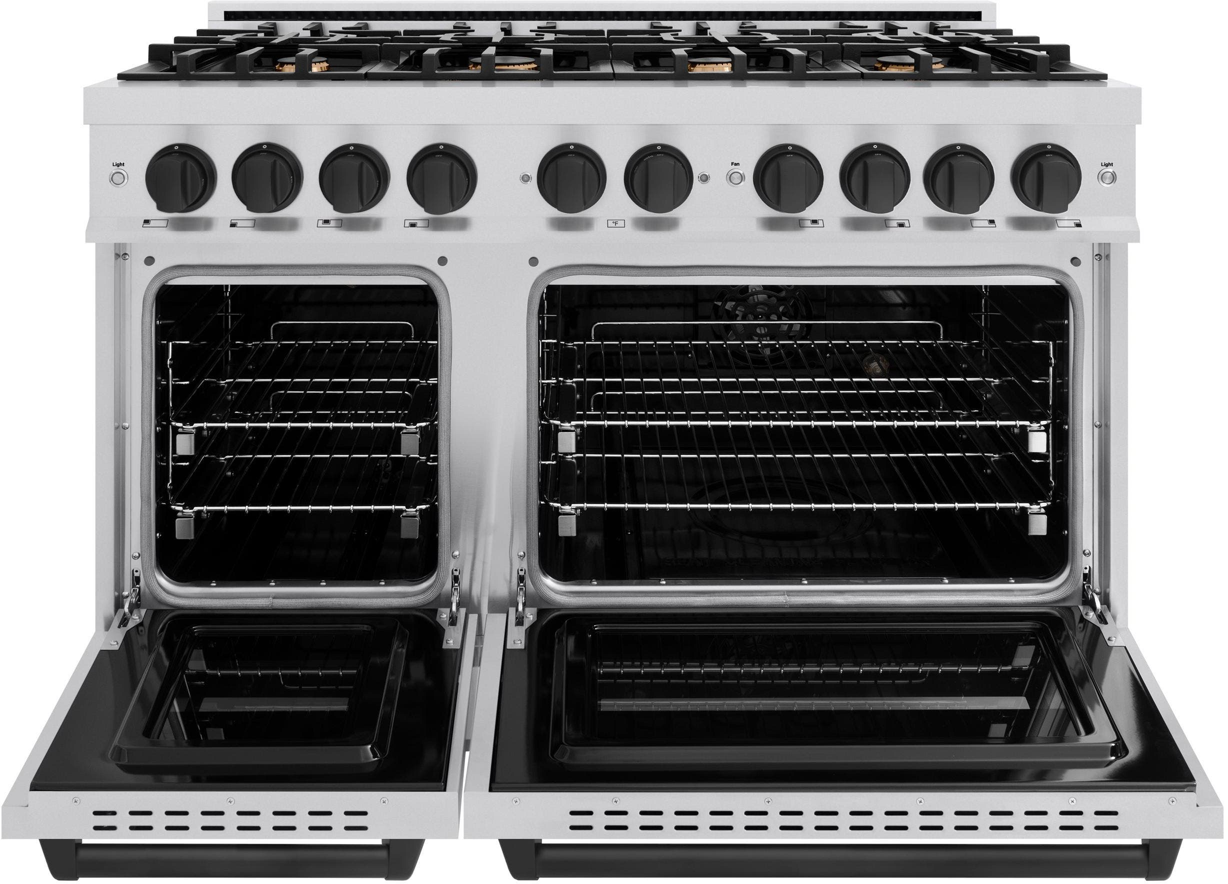 Zline CDRZ48MB Stainless Steel With Matte Black Accents
