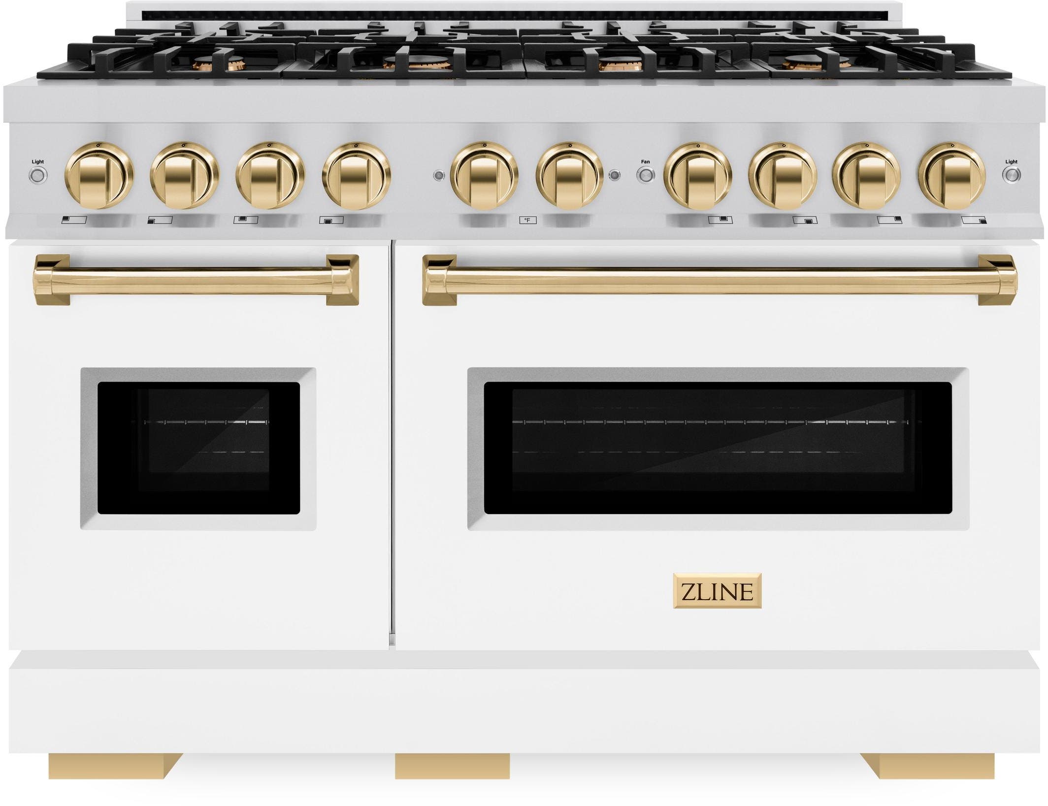 Zline CDRZWM48G Stainless Steel With White Matte Door And Polished...