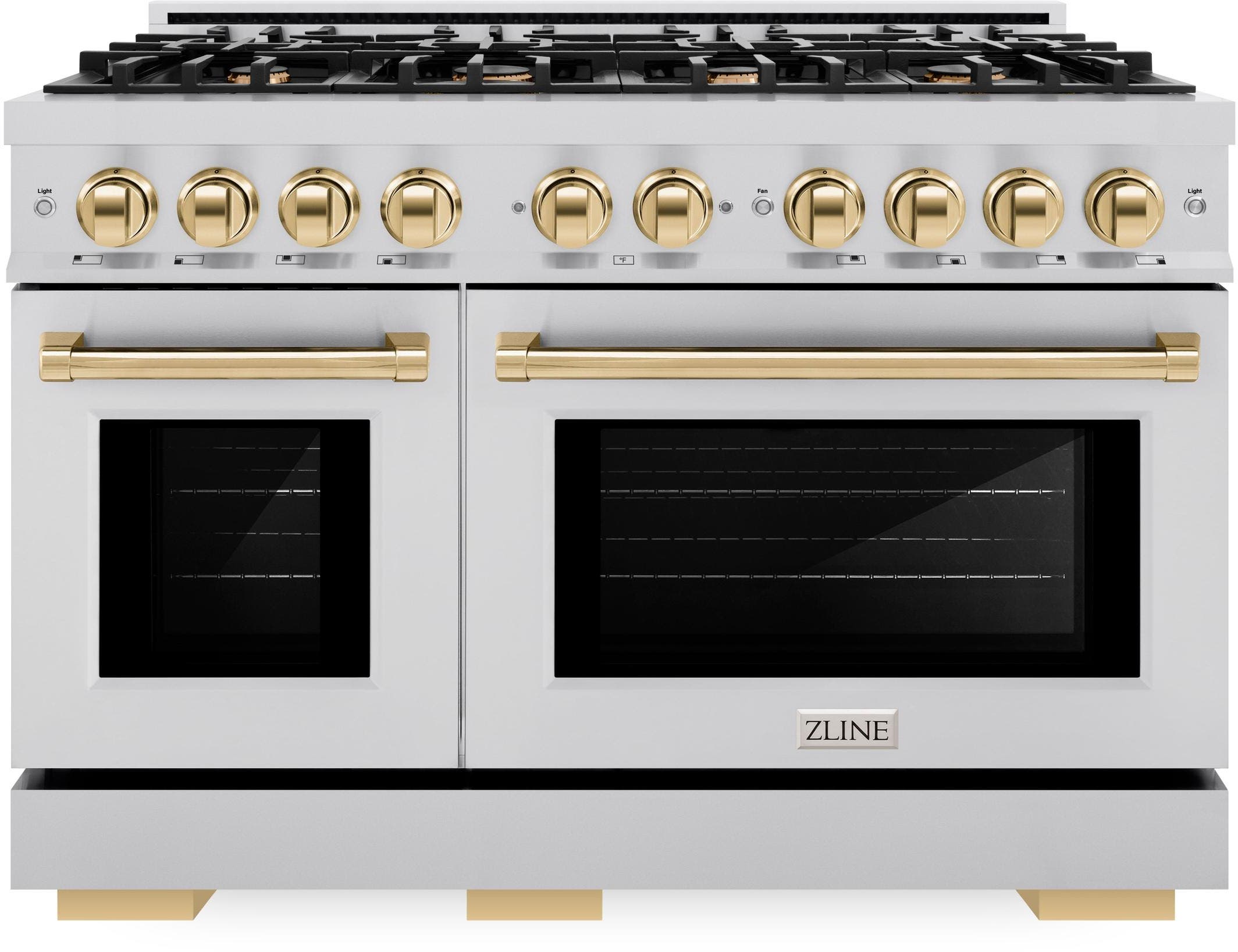 Zline HGRZ48G Stainless Steel With Polished Gold Accents