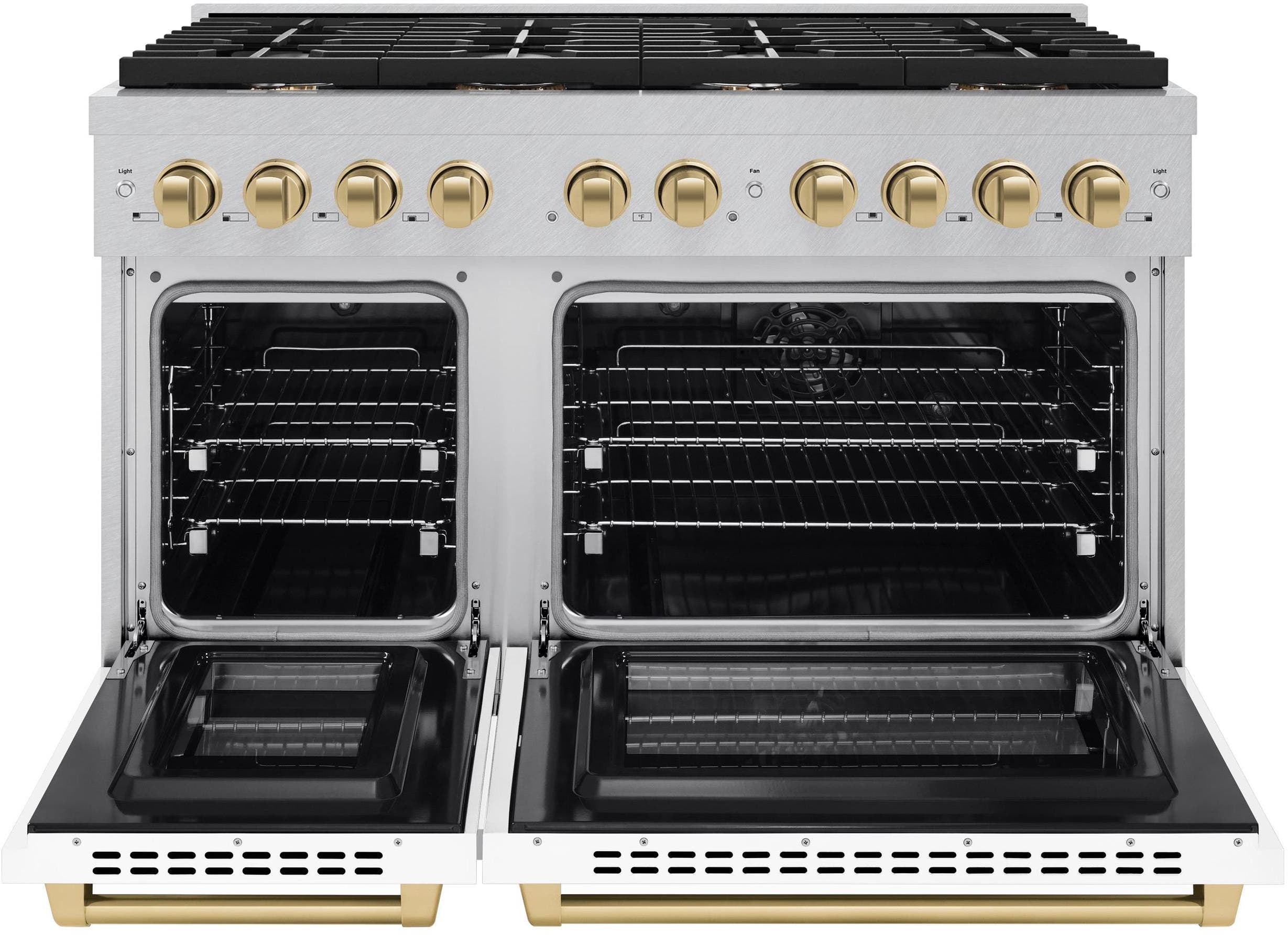 Zline SDRSZWM48CB DuraSnow Stainless Steel With White Matte Door And...
