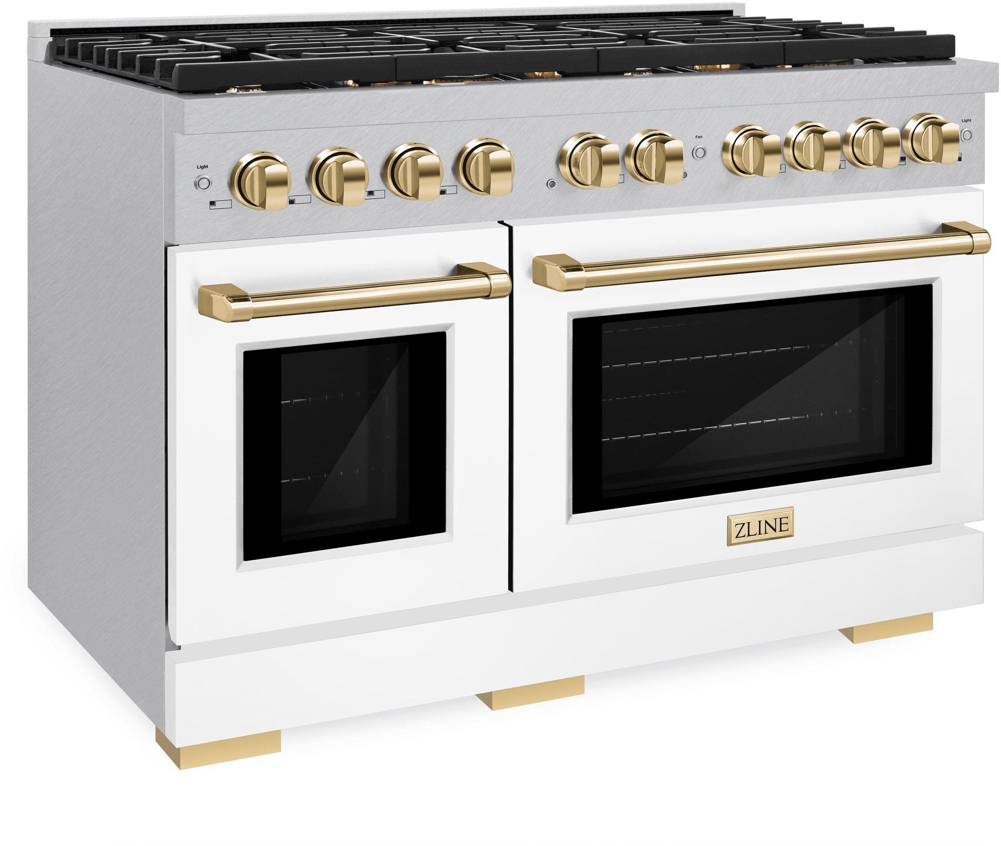 Zline SDRSZWM48G DuraSnow Stainless Steel With White Matte Door And...