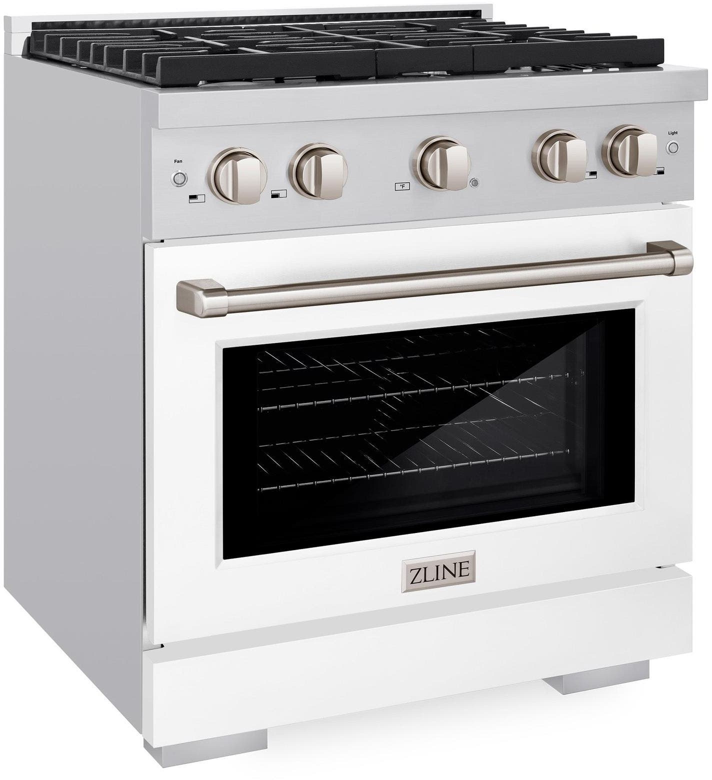 Zline SDRWM30 Stainless Steel With White Matte Door