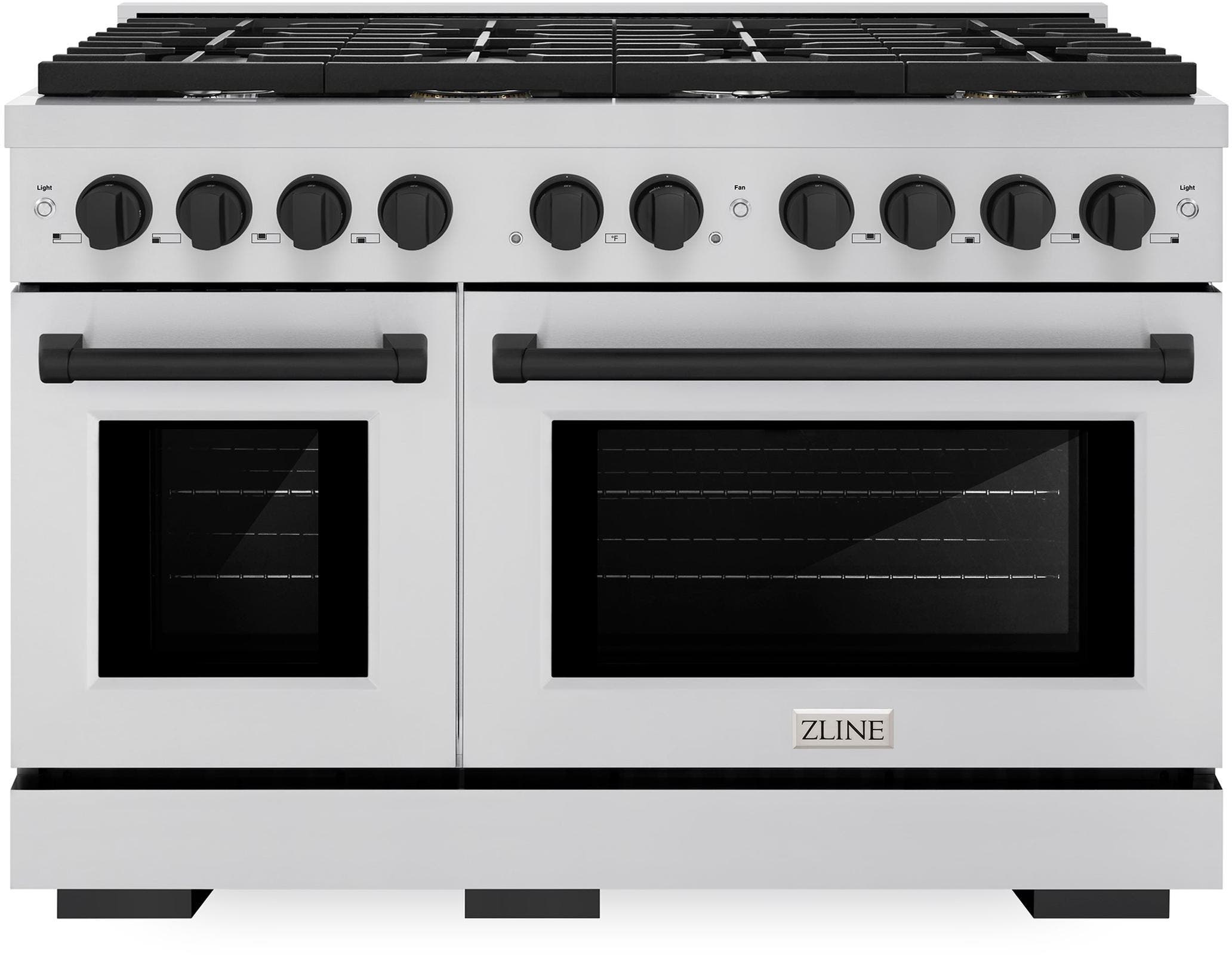 Zline SDRZ48MB Stainless Steel With Matte Black Accents