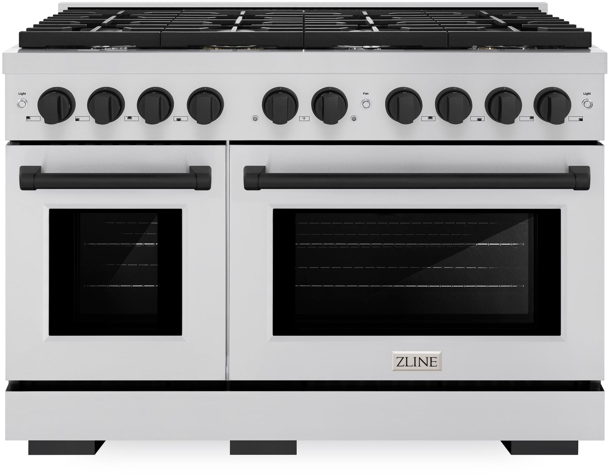 Zline SDRZ48MB Stainless Steel With Matte Black Accents