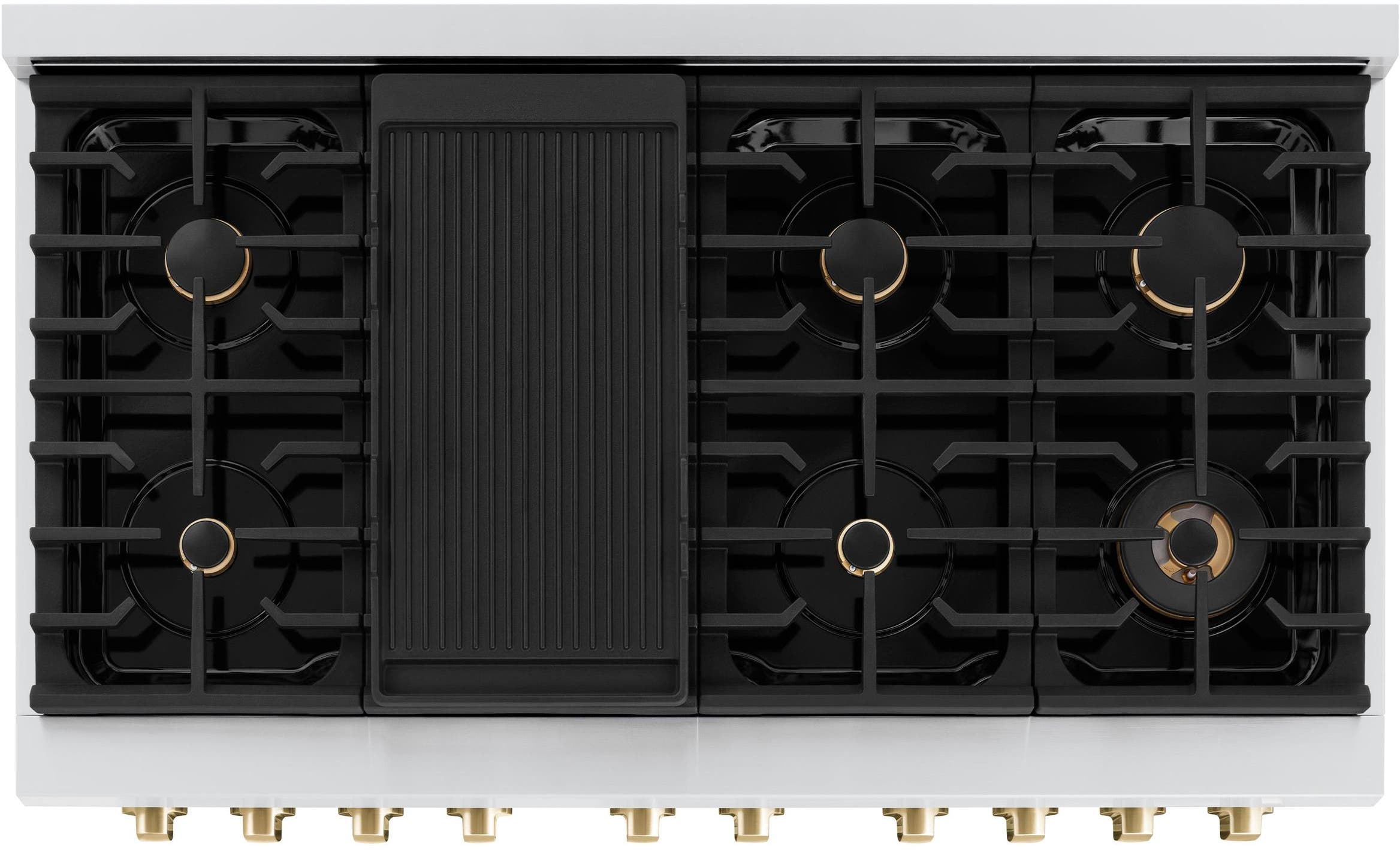 Zline SDRZBLM48G Stainless Steel With Black Matte Door And Polished...